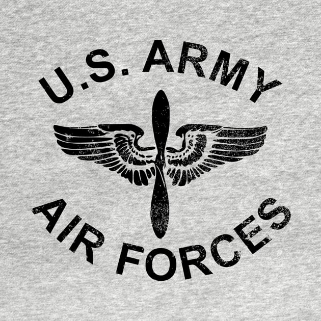 US Army Air Forces (distressed) by Tailgunnerstudios